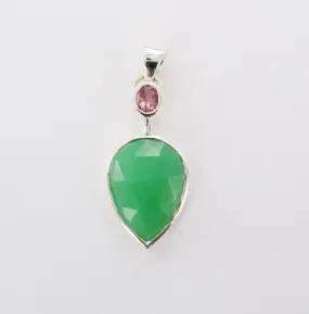 Chrysophase pendant Ai251
