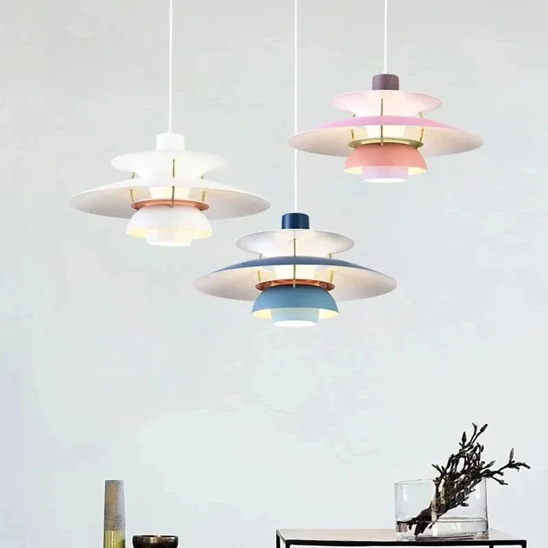 Danish Mid Century Pendant Lights