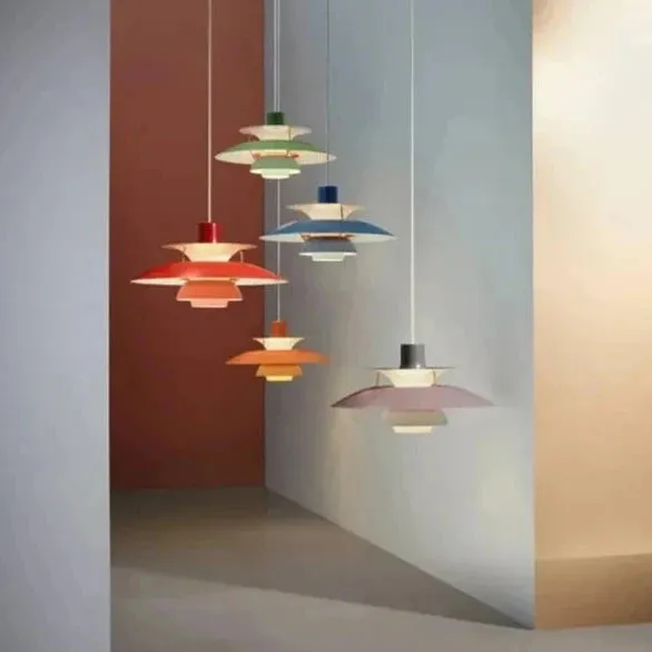 Danish Mid Century Pendant Lights