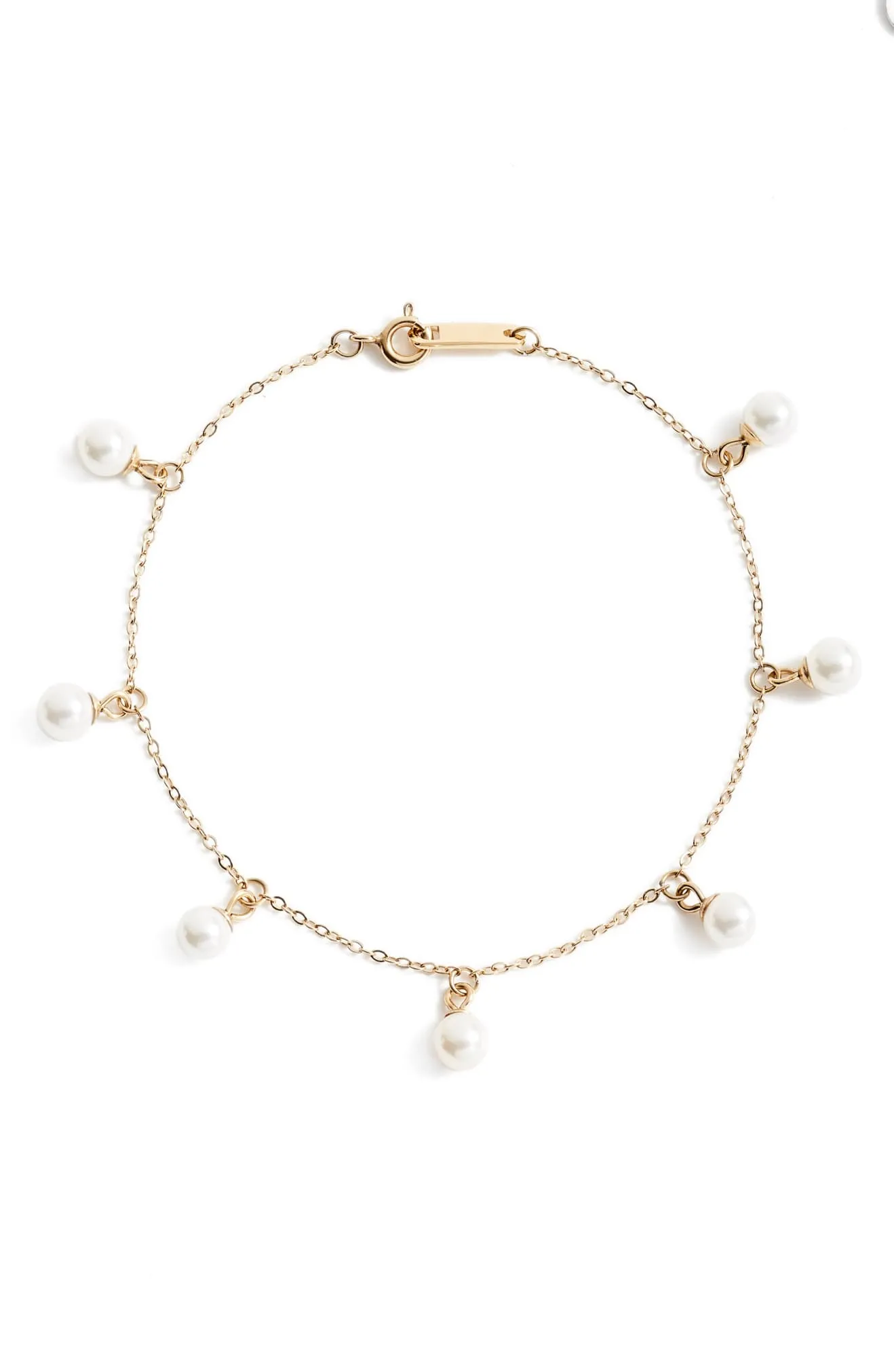 Delicate Pearl Bracelet