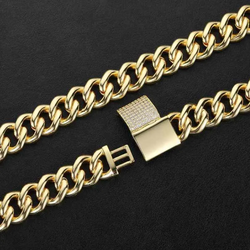Full Zircon Bracelet 18K Gold Chain