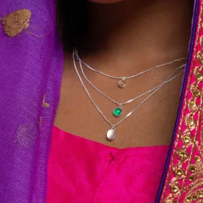 Lakshmi Gemstone Pendant