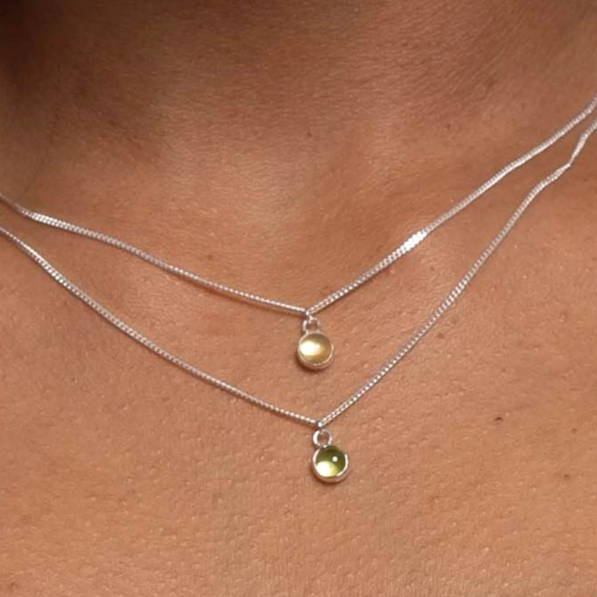 Lakshmi Gemstone Pendant