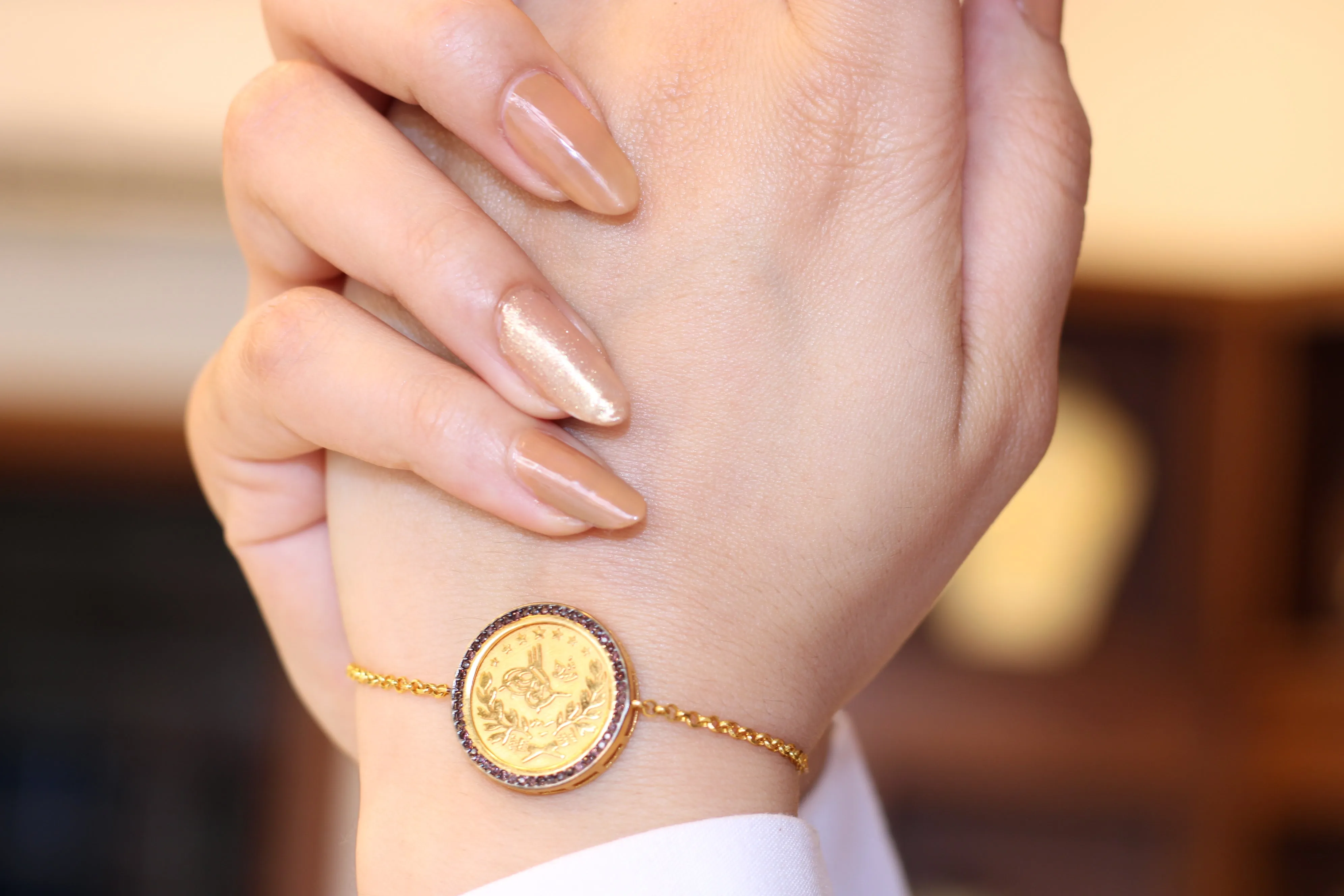 Zircon Studded Rashadi Bracelet