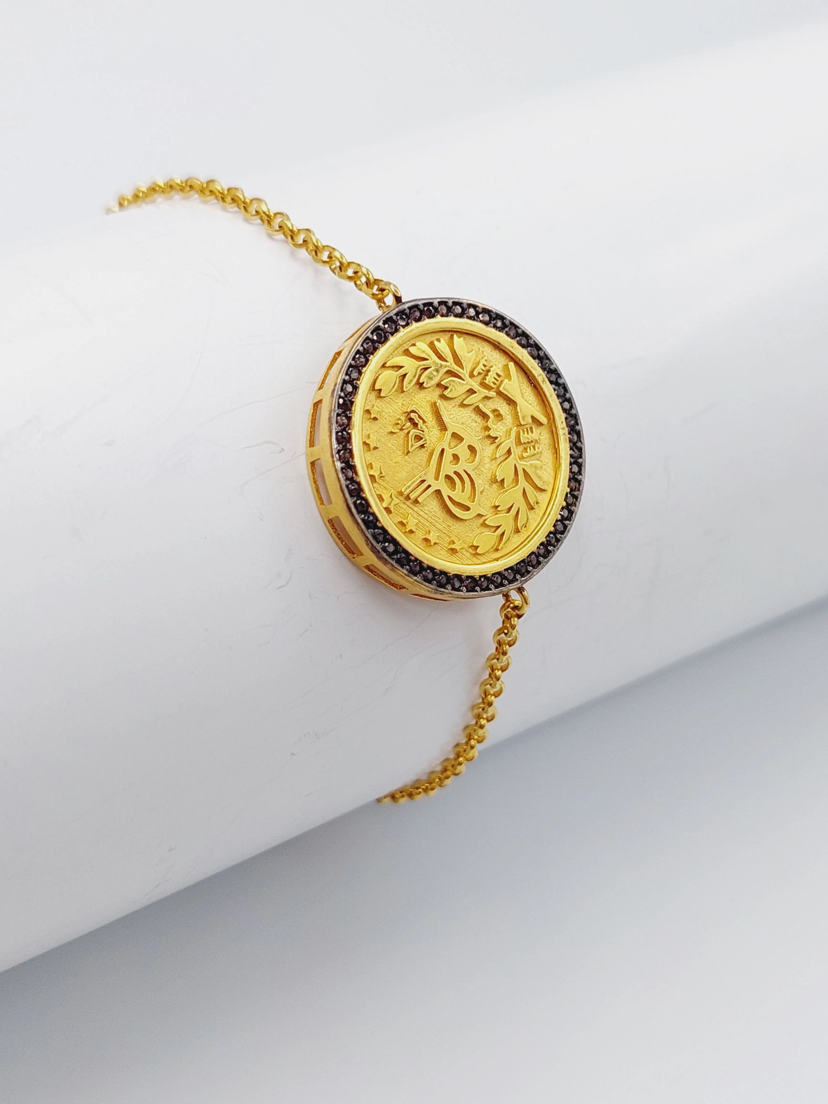 Zircon Studded Rashadi Bracelet